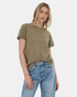 Tentree Women's Regenerative Cotton Crew T-Shirt - Deep Lichen Green