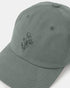 Tentree Flower Embroidery Peak Hat - Agave Green Dark Balsam