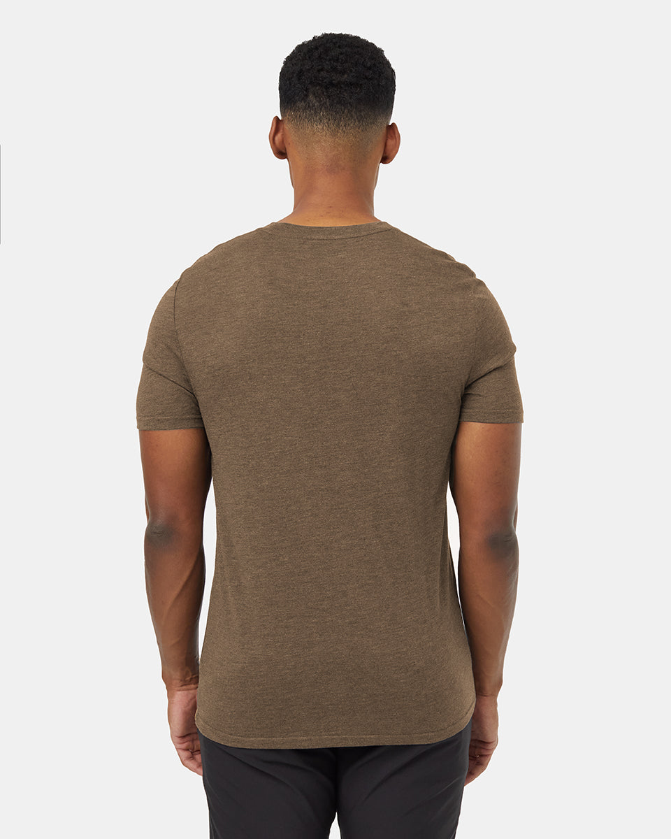 Tentree Men's Juniper T-Shirt - Tundra Heather White