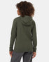Tentree Women's Juniper Zip Hoodie - Dark Kombu Green Heather White