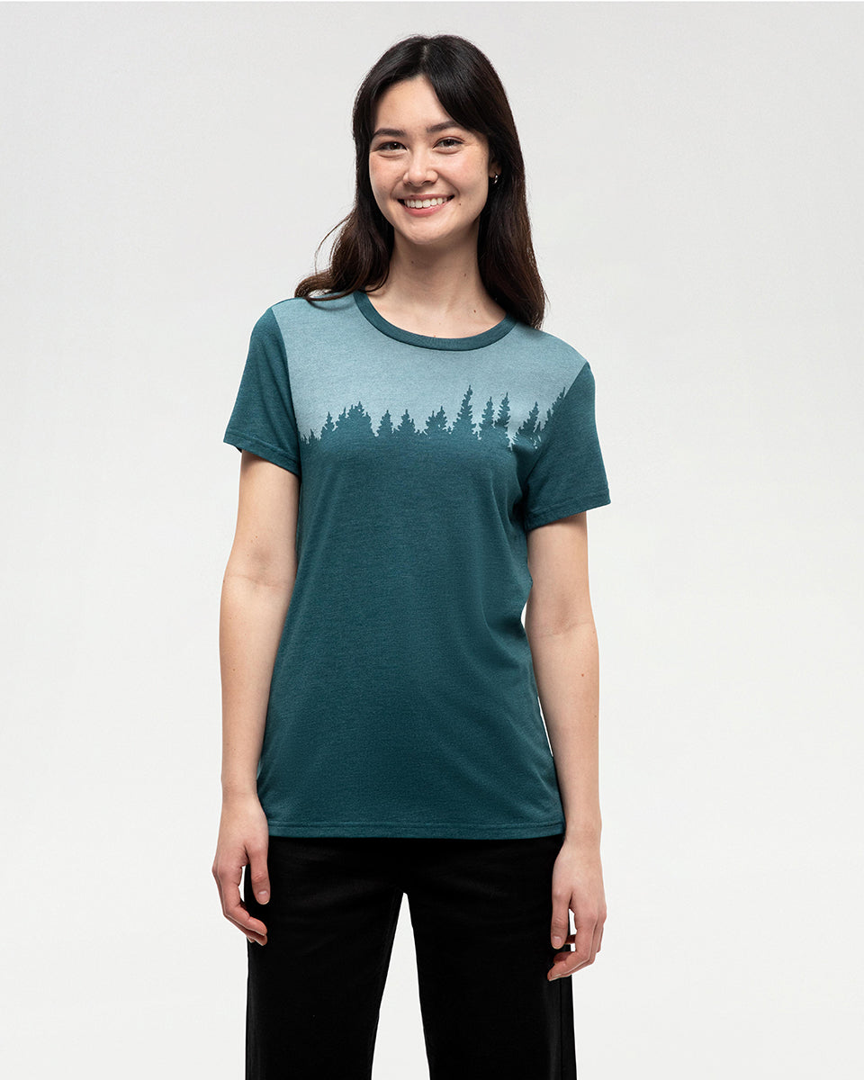 Tentree Women's Juniper T-Shirt - Jasper Heather White