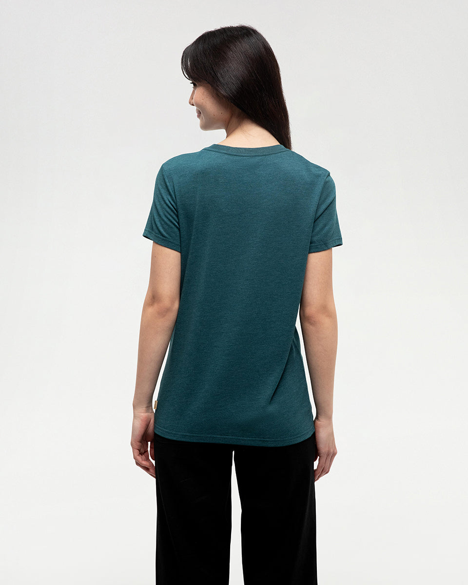 Tentree Women's Juniper T-Shirt - Jasper Heather White