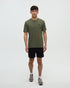 Tentree Men's Have You Seen Him Floatie T-Shirt - Deep Olive Heather Midnight Blue