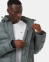Tentree Ungendered Cloud Shell Mid-Length Puffer - Urban Green