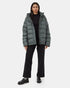 Tentree Ungendered Cloud Shell Mid-Length Puffer - Urban Green