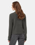 Tentree Women's Highline Fuzzy Crew Sweater - Urban Green