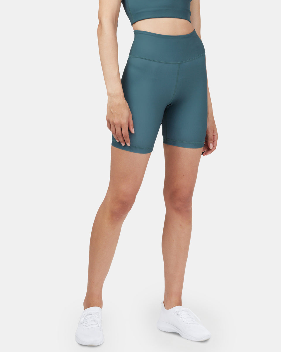 Tentree Grouse Bike Short - Sea Green