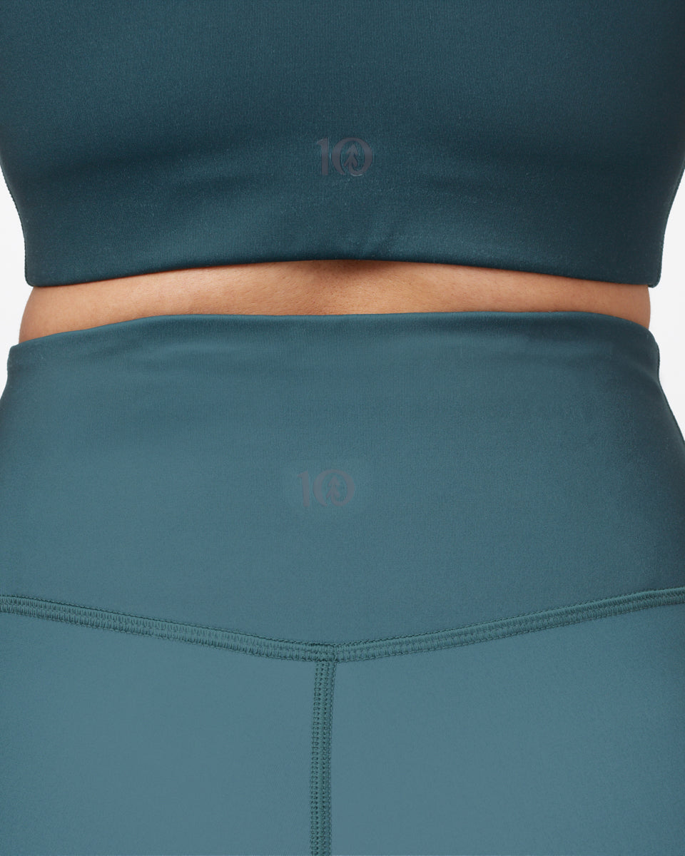 Tentree Grouse Bike Short - Sea Green