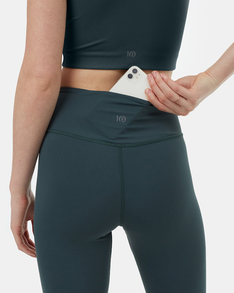 Tentree Granville Legging - Sea Green