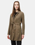 Tentree Women's Tencel Soft Trench - Olive Night Green