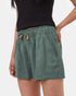 Tentree Women's Tencel Instow Short - Dark Sage