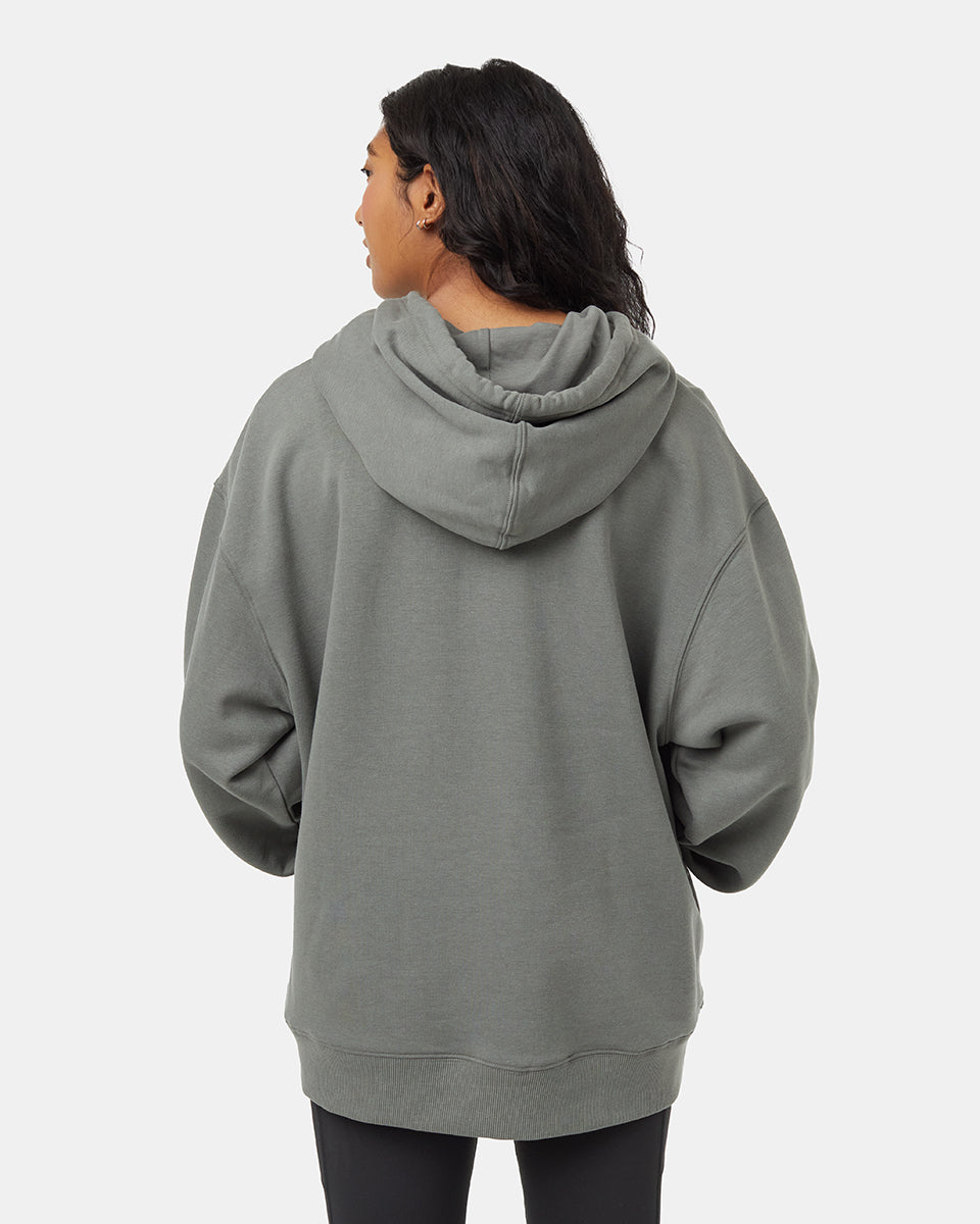 Tentree Women's TreeFleece Oversized Hoodie - Mineral
