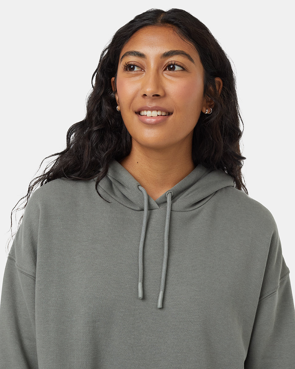 Tentree Women's TreeFleece Oversized Hoodie - Mineral