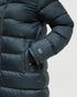 Tentree Women's Lookout Long Puffer - Forest River Green