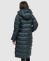 Tentree Women's Lookout Long Puffer - Forest River Green