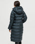Tentree Women's Lookout Long Puffer - Forest River Green