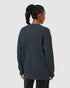 Tentree Women's Highline Oversized Button Cardigan - Forest River Green Heather