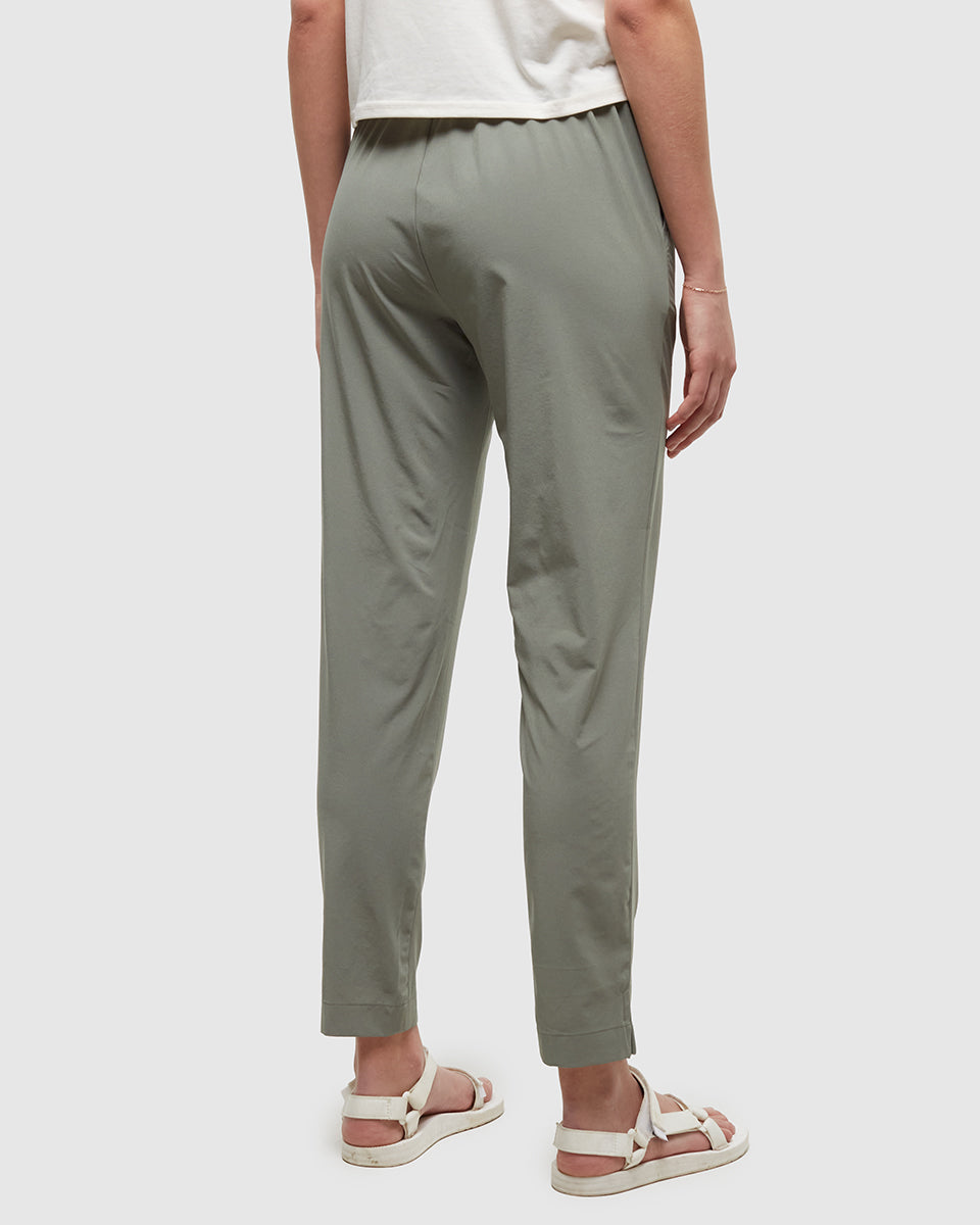 Tentree Women's Saturna Pant - Agave Green