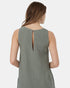 Tentree Women's TreeLinen A-Line Dress - Agave Green