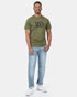 Tentree Ten T-Shirt - Olive Night Green