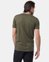 Tentree Woodgrain Ten T-Shirt - Olive Night Green Heather