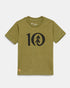 Tentree Kids Logo T-Shirt - Olive Branch Heather