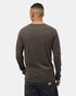 Tentree TreeBlend Baker Henley Longsleeve - Black Olive Green