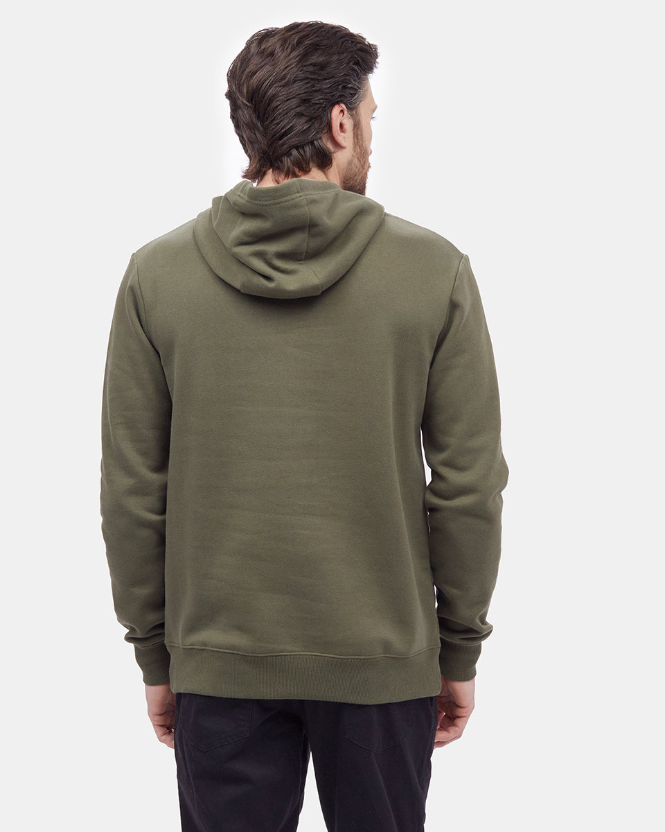 Tentree Reynard Hoodie - Olive Night Green