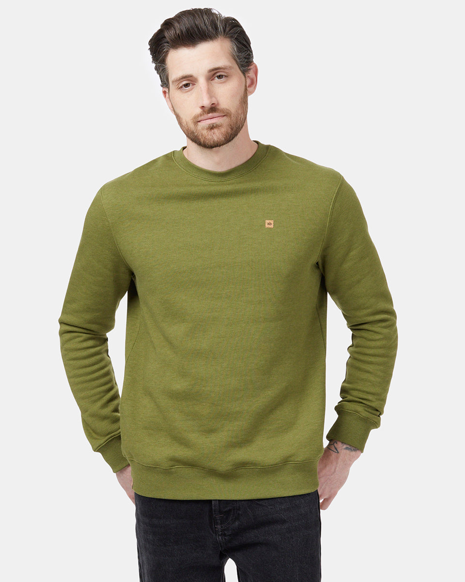 Tentree Reynard Crew - Olive Branch