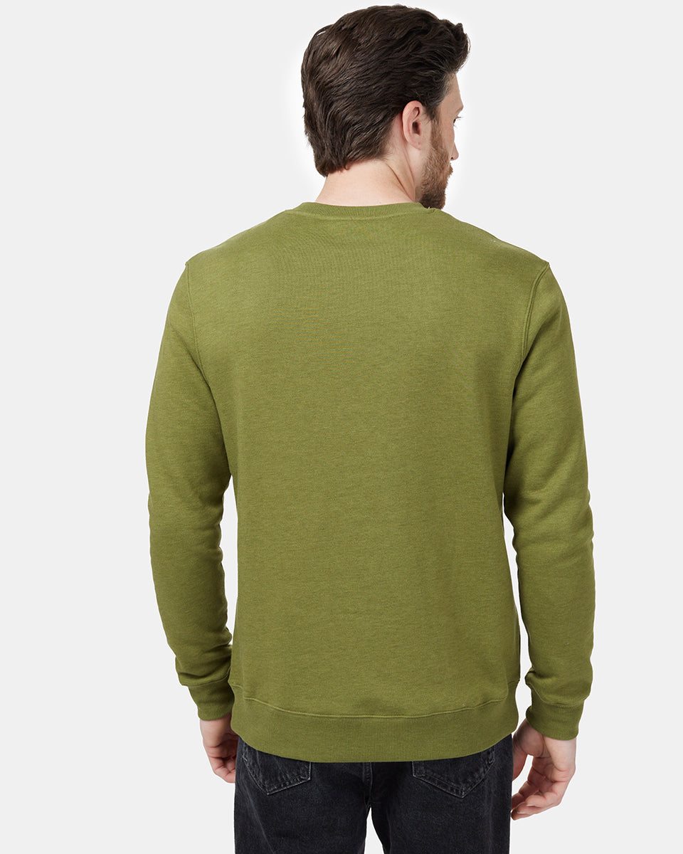 Tentree Reynard Crew - Olive Branch