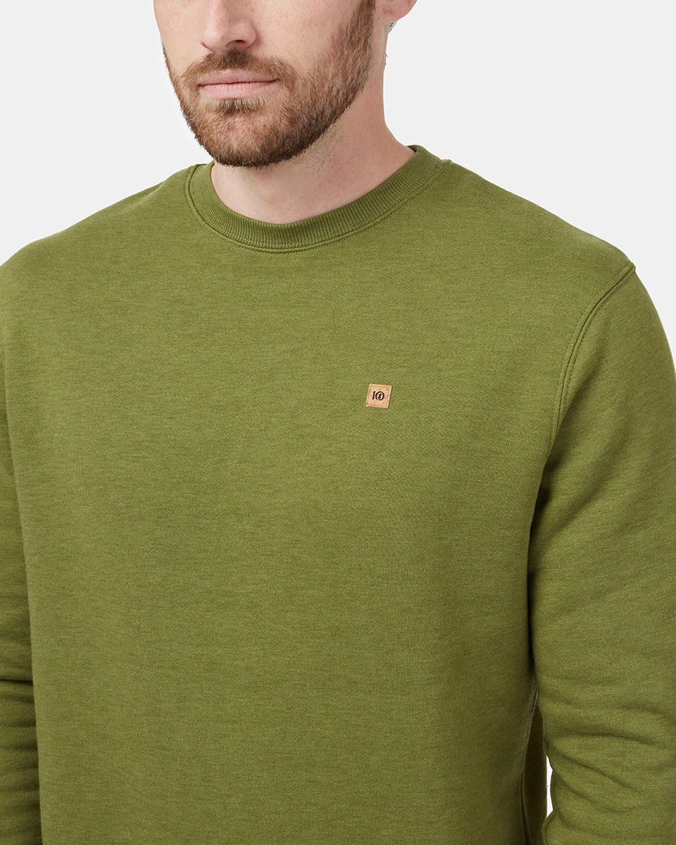 Tentree Reynard Crew - Olive Branch