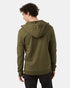 Tentree Organic Cotton Zip Hoodie - Olive Night Green