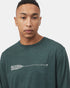Tentree Cove Longsleeve - Dark Forest Green Heather