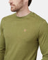 Tentree TreeBlend Baker Longsleeve - Olive Branch Heather