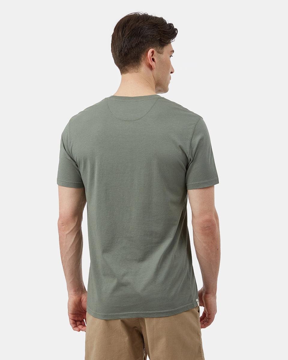 Tentree Palm Wave T-Shirt - Agave Green