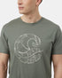 Tentree Palm Wave T-Shirt - Agave Green