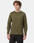 Tentree Organic Cotton Pocket Longsleeve - Olive Night Green