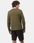 Tentree Organic Cotton Pocket Longsleeve - Olive Night Green