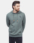 Tentree Peru Embroidered Llama Hoodie - Agave Green
