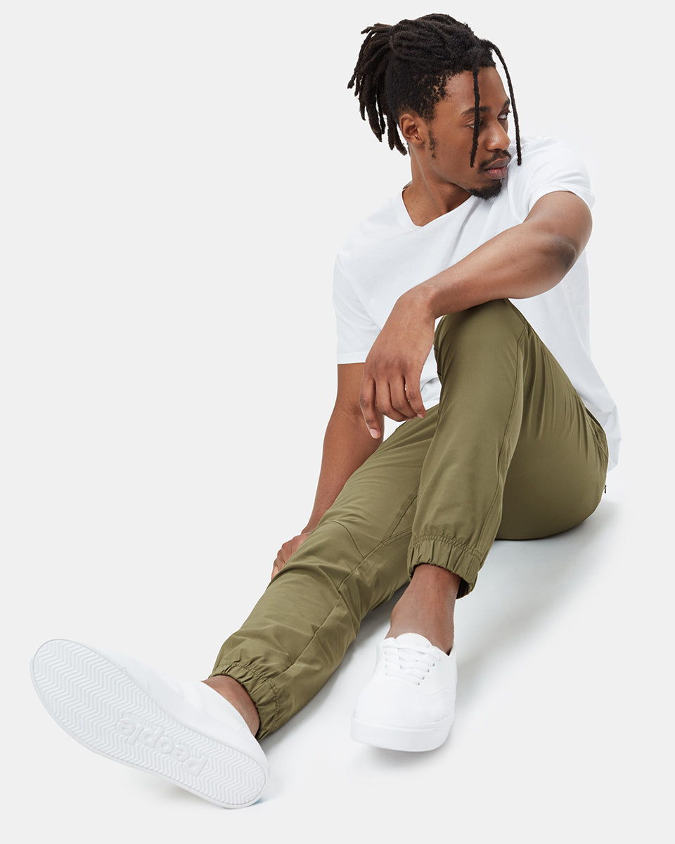 Tentree Rainier Jogger - Olive Night Green