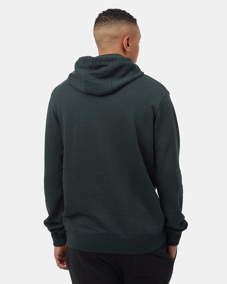 Tentree TreeFleece Golden Spruce Hoodie - Dark Forest Green