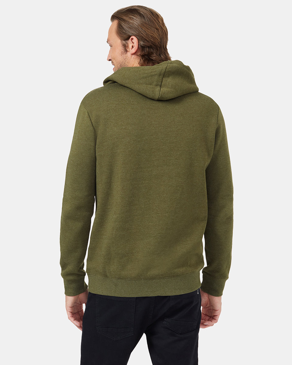 Tentree Sasquatch Hoodie - Olive Night Green Heather