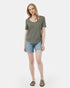 Tentree TreeBlend Brackley T-Shirt - Agave Green Heather