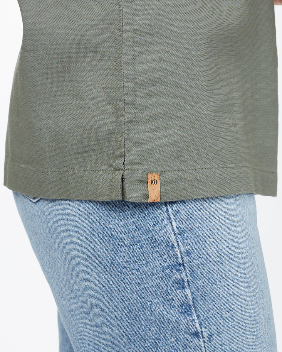 Tentree Main Street Tank - Agave Green
