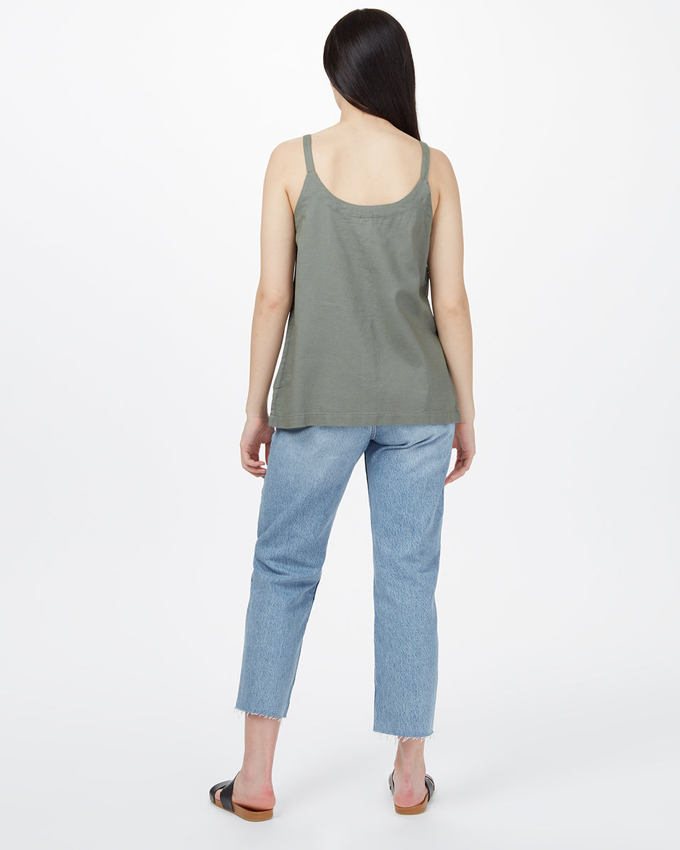 Tentree Main Street Tank - Agave Green