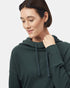 Tentree Luxe Cowl Fleece - Dark Forest Green
