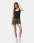 Tentree Hemp Stretch Instow Short - Olive Night Green