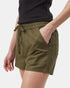 Tentree Hemp Stretch Instow Short - Olive Night Green