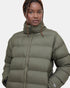 Tentree Lookout Long Puffer - Black Olive Green