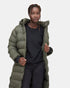 Tentree Lookout Long Puffer - Black Olive Green